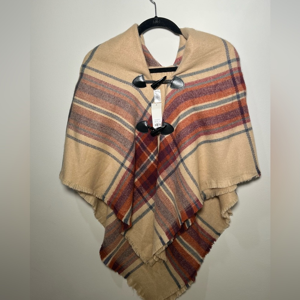 NWT!!!  francescas - Hooded poncho!